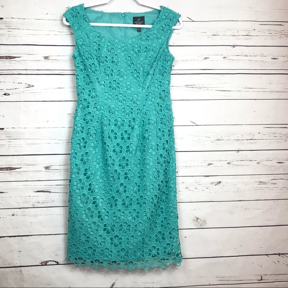 french connection lace sleeve dress French Connection Black Lace Dress – OWNI main image 1